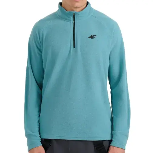 4F Muški duks Fleece M065, Plavi