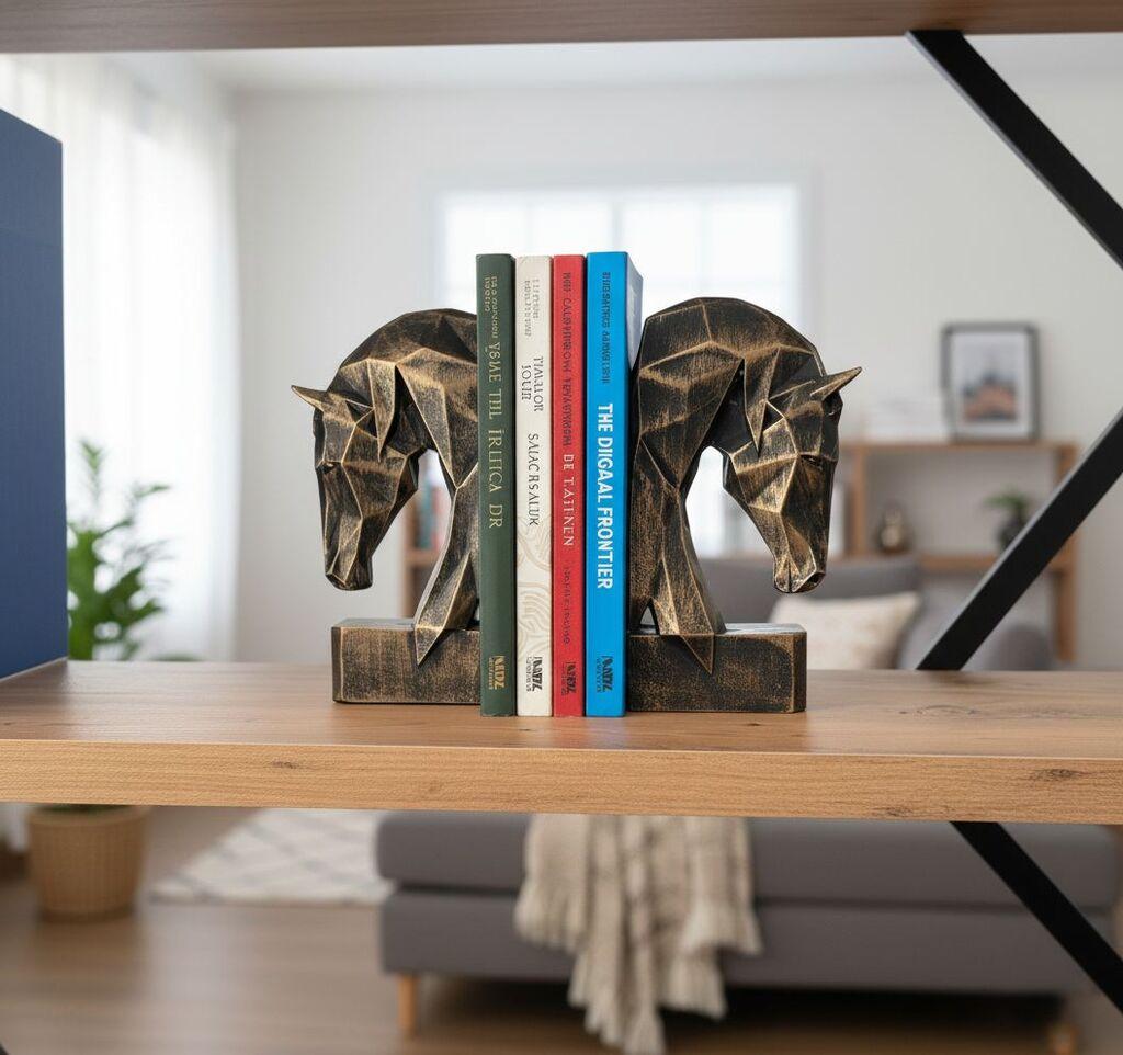 Aberto Design Držači za knjige Ers1225, Braon