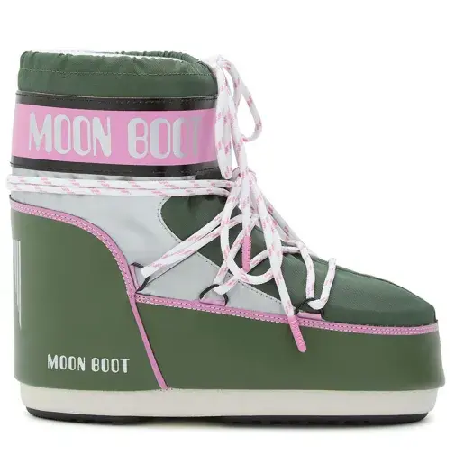 Moon Boot Ženske čIzme MB, Zeleno-sive