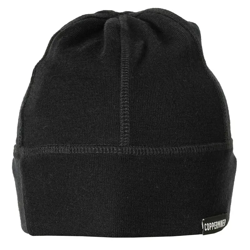 Copperminer Unisex kapa, Crna