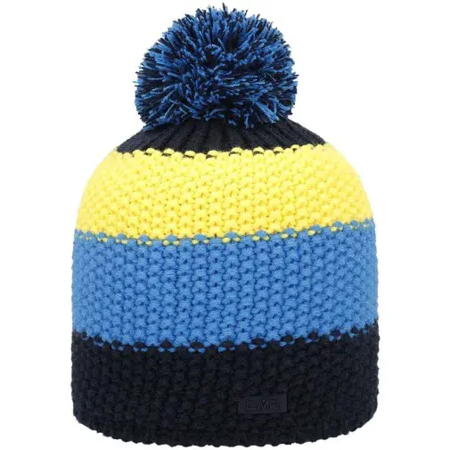 CMP Muška zimska kapa, Plavo-crna