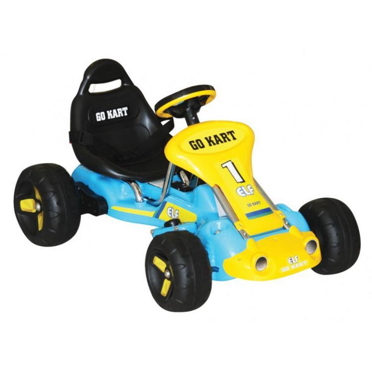 WINNERBIKE Formula za decu Go Cart Elf WB9788A, Plavo-žuta