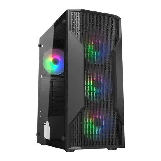 Zeus Gaming računar, R9 3900, DDR4, 16GB, M.2, 1TB, RTX3060Ti, 8GB, Crni