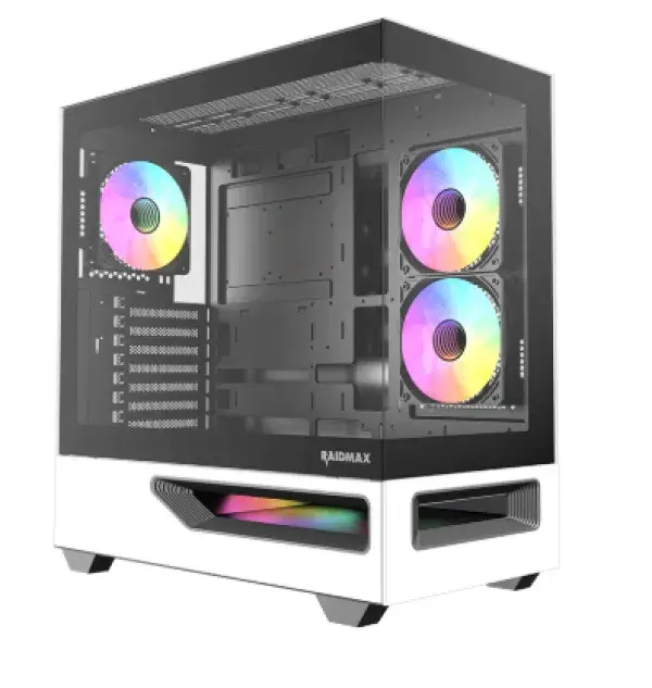Dsc Gaming računar, 5-14400F, 16GB, M.2, 1TB, RTX5060Ti, 8GB, 700W, Crno-beli