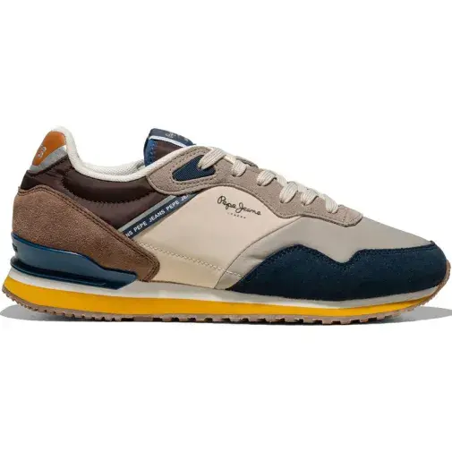 Pepe Jeans Muške patike London Link M, Smeđe-sive