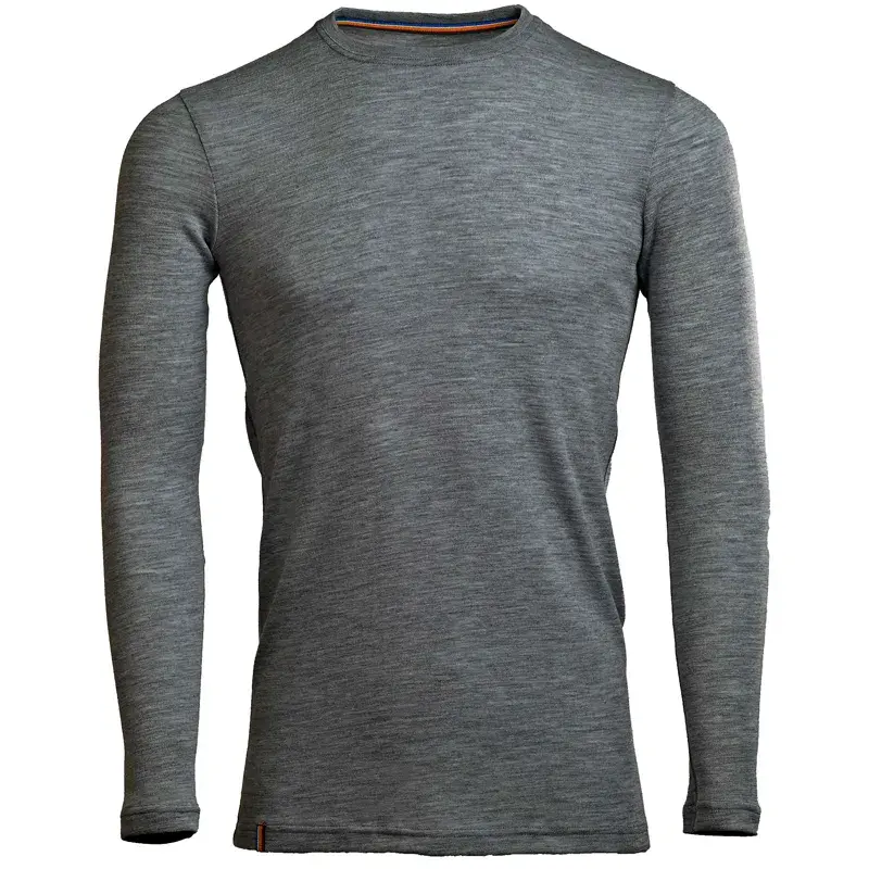 Tigil Muška majica dugih rukava Altai, Siva