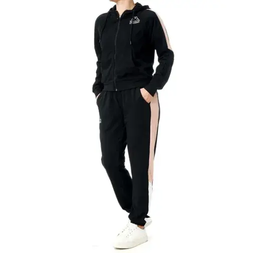 Kappa Ženska trenerka Logo Gimecco, Crna