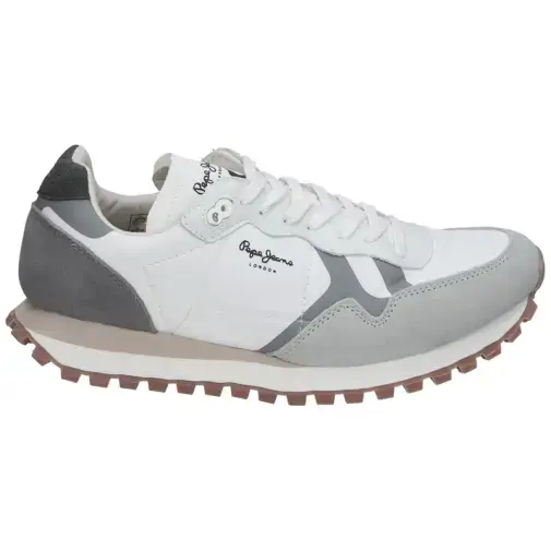 Pepe Jeans Muške patike Brit On Master M, Belo-sive