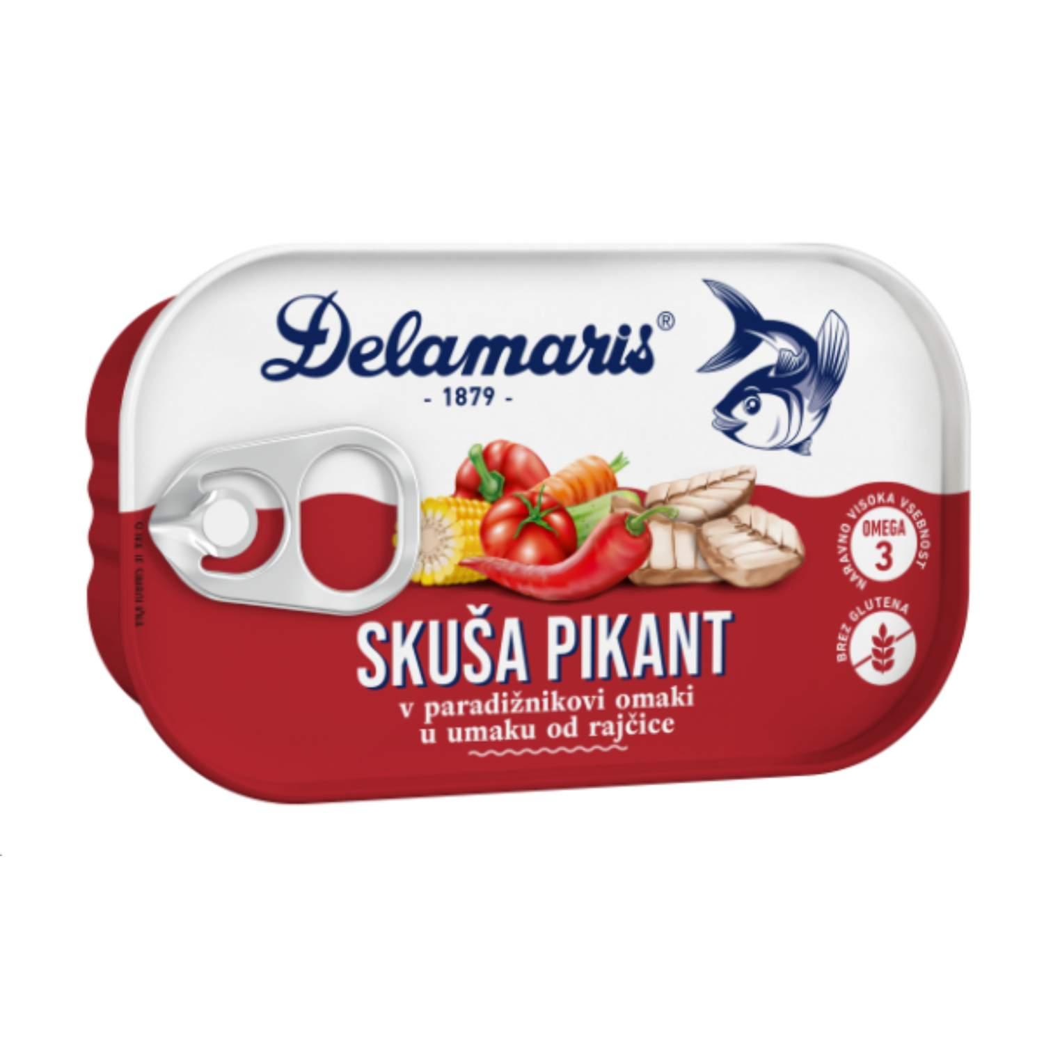 Delamaris Skluša pikant, 125g