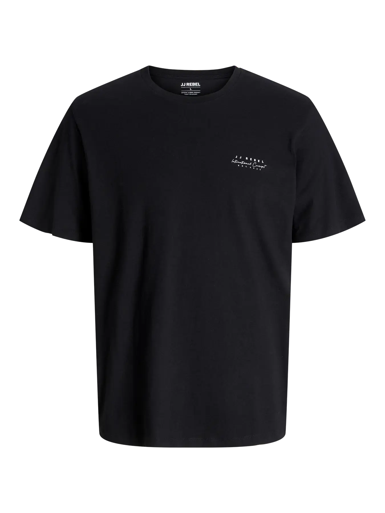 JJ REBEL Muška majica na kratke rukave 12281954, Crna
