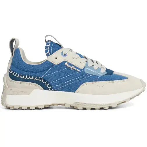 Pepe Jeans Ženske patike Lucky Denim, Teget-sive