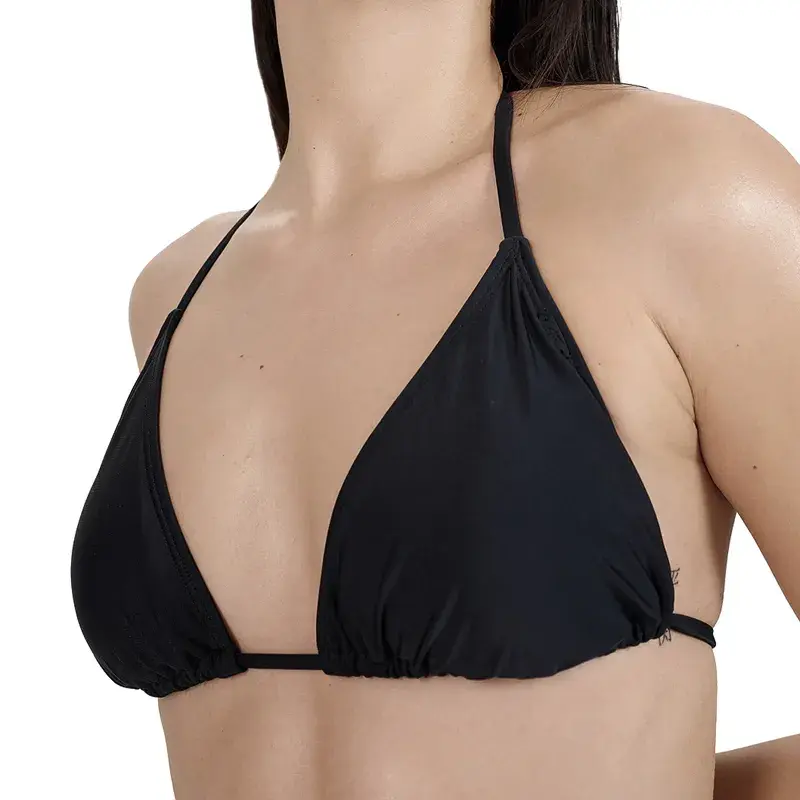 4F Ženski gornji deo kupaćeg kostima F070, Crni