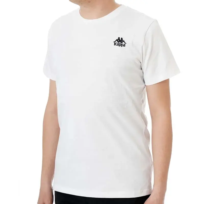 Kappa Muška majica Authentic, Bela