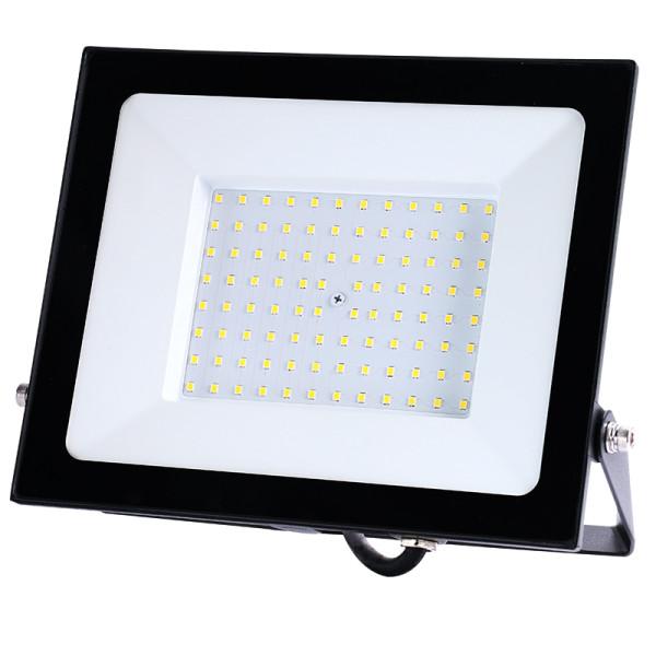 Xled LED reflektor sa ventilom, 100W, 6500K, 8700Lm, IP65 crni