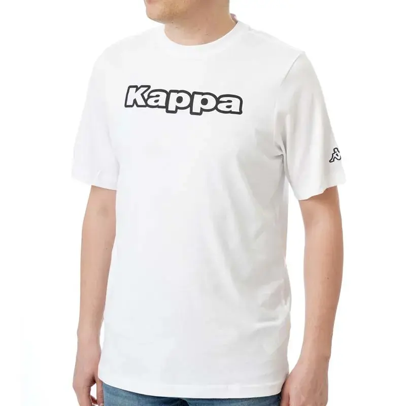 Kappa Muška majica Logo Froman, Bela
