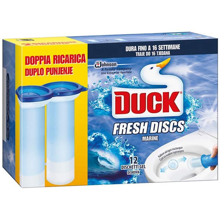 Duck Gel protiv kamenca i bakterija Fresh Discs, 2x36ml