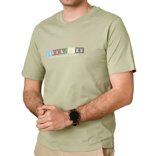 Jack & Jones Muška majica Jornantucket Branding Tee Ss Cn Fst, Zelena