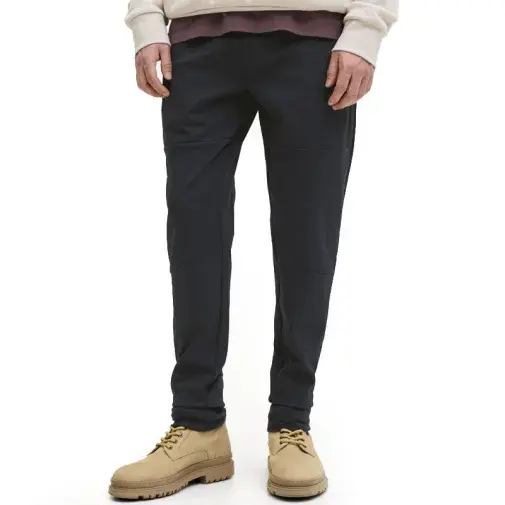 Jack & Jones Muški donji deo trenerke Jjearchive Graphic Sweat Crew Neck Noos, Crni