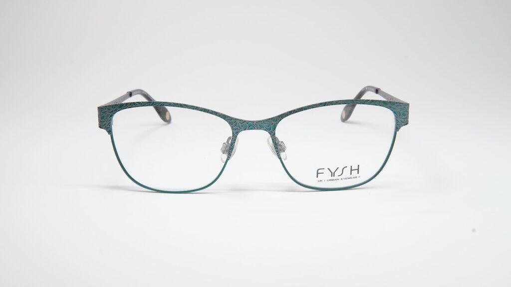 Fysh Ženski dioptrijski okvir 3585 746, Tirkizno-sivi