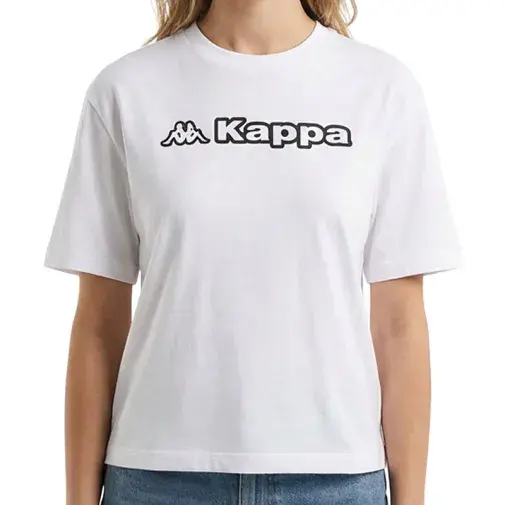 Kappa Ženska majica Logo Frega, Bela