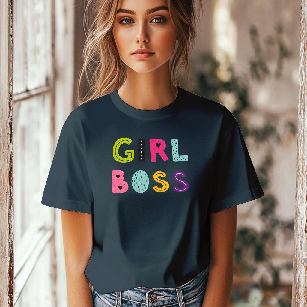 Camiseta Majica sa štampanim printom Cam 226, Ženska, Teget