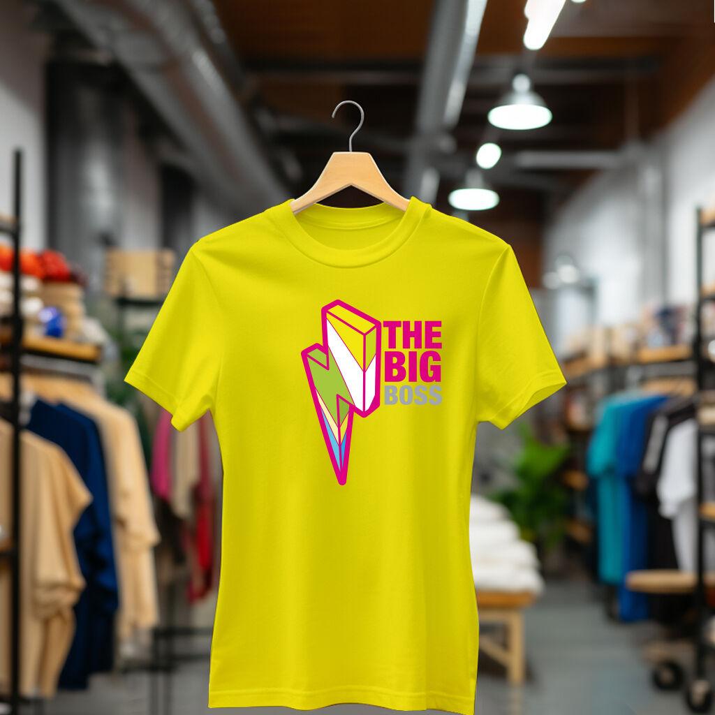 Camiseta Majica sa štampanim printom Cam 238, Ženska, Žuta