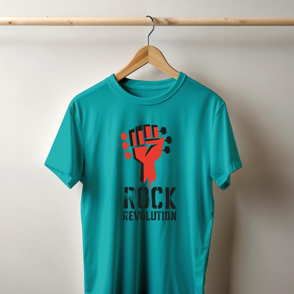 Camiseta Majica sa štampanim printom Cam 155, Unisex, Tirkizna