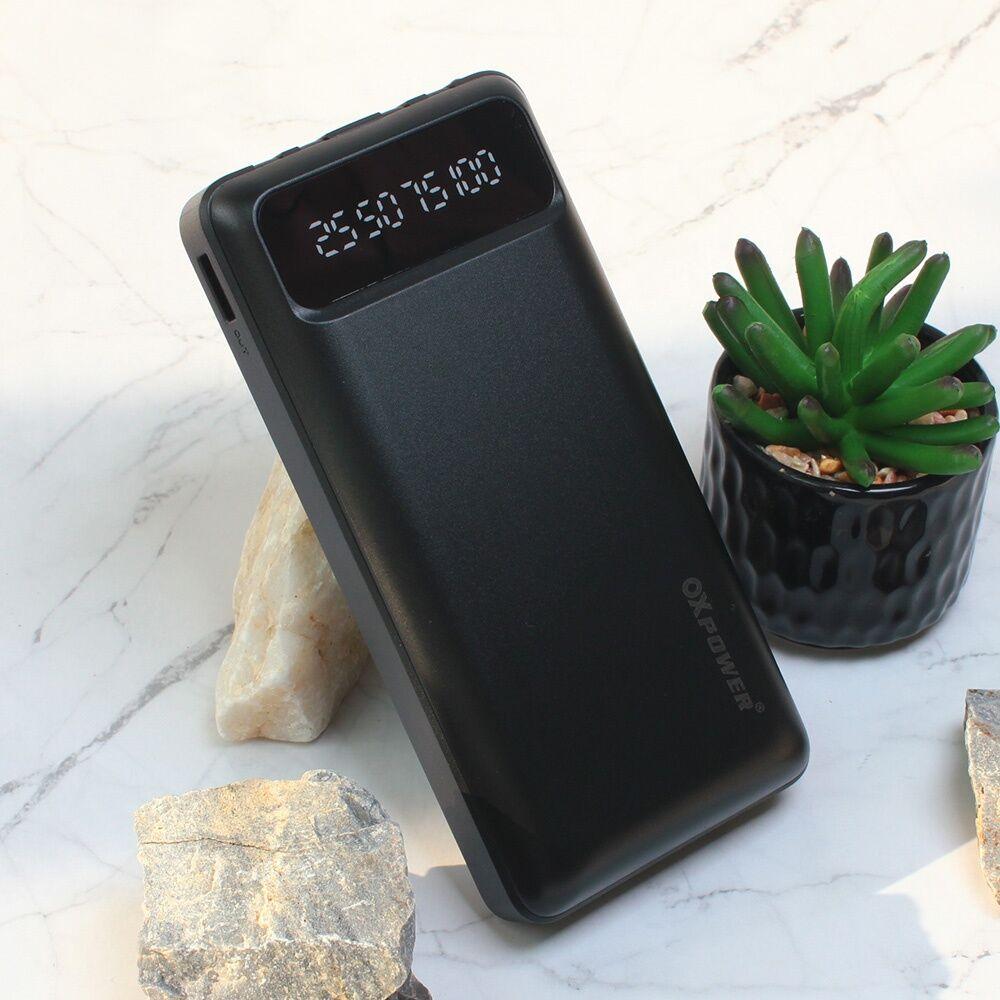 Oxpower Power bank PC4-1, 4u1, 10000mAh, 5V 2A, Crni