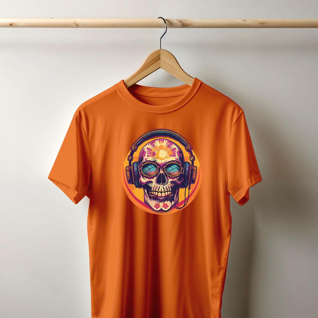 Camiseta Majica sa štampanim printom Cam 363, Muška, Narandžasta