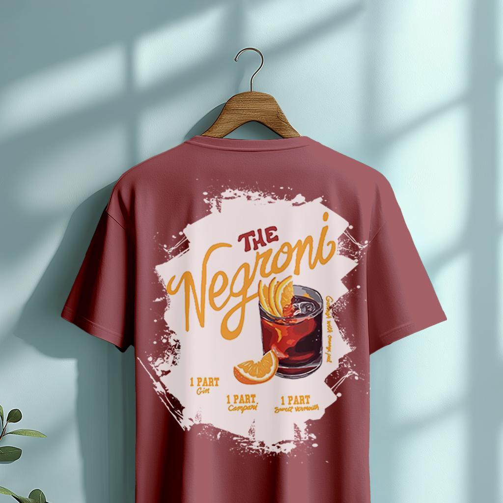 Camiseta Majica sa štampanim printom Frost 5, Unisex, Prljavo roze