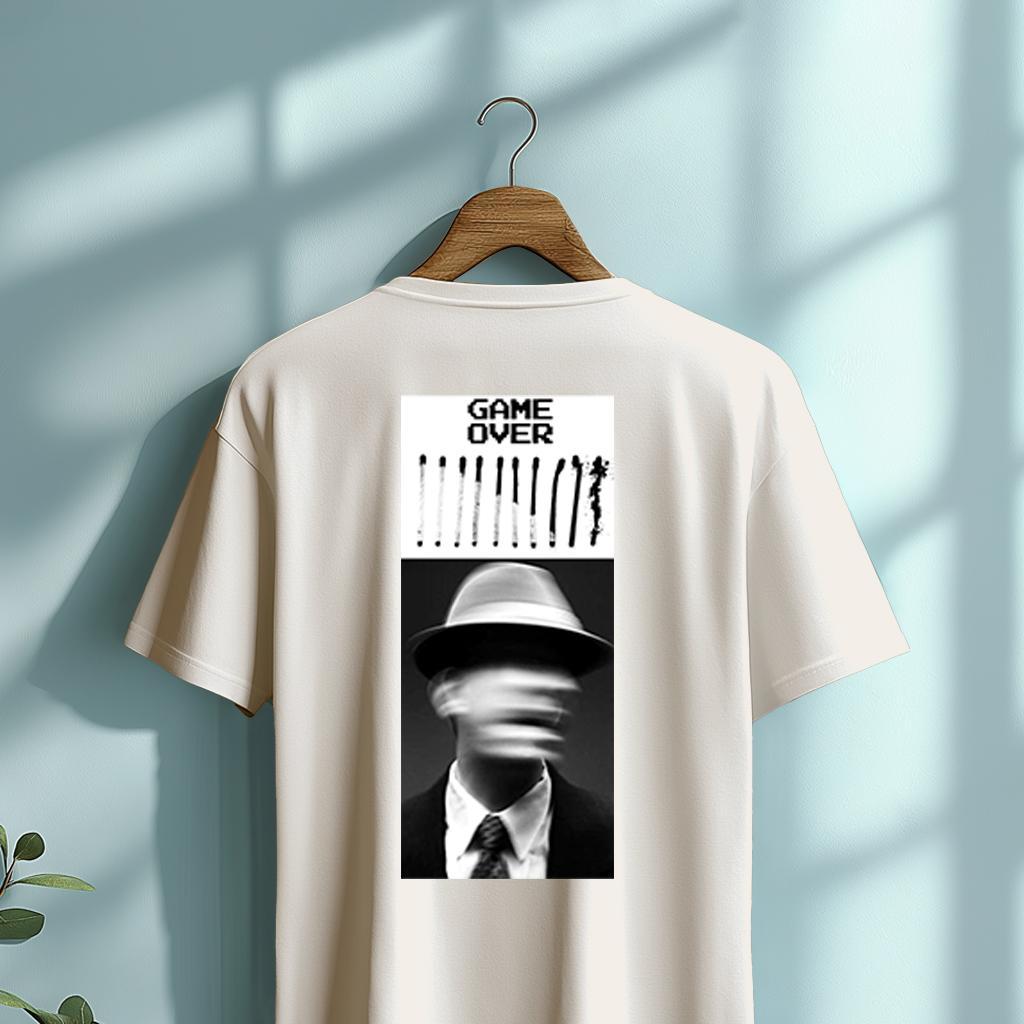 Camiseta Majica sa štampanim printom Frost 1, Unisex, Prljavo bela