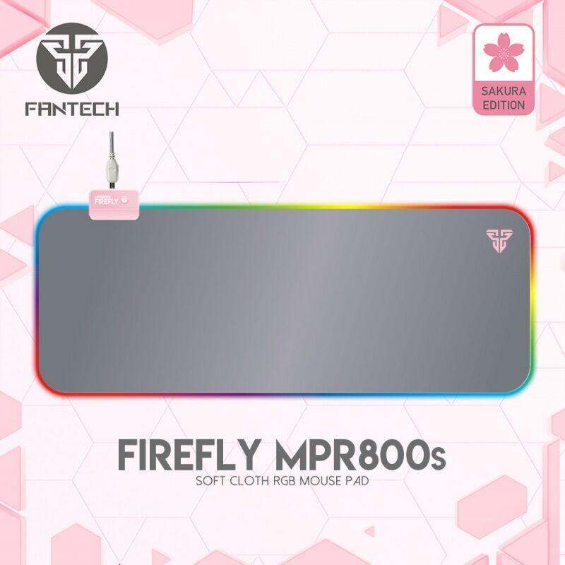 Fantech Gaming podloga za miš Firefly MPR800S Sakura, RGB, Svetlosiva