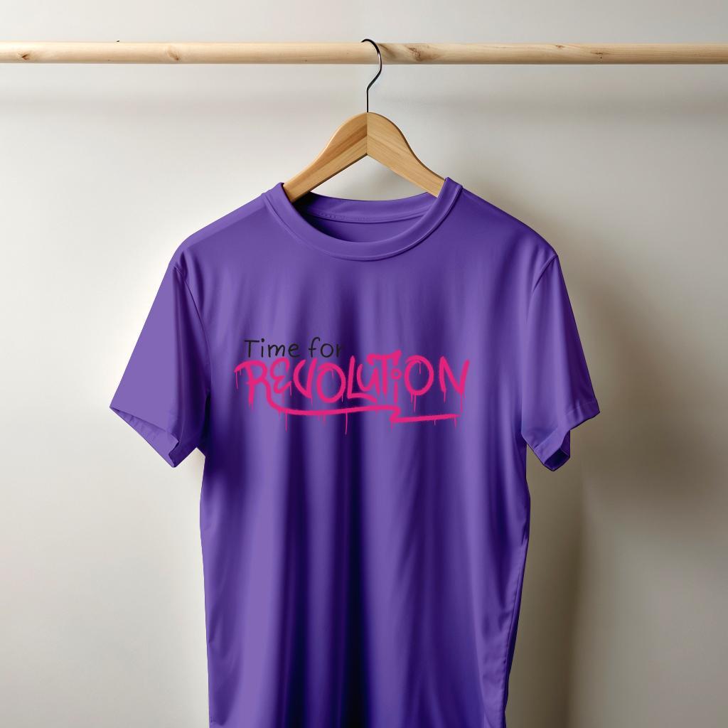 Camiseta Majica sa štampanim printom Cam 159, Unisex, Lavanda
