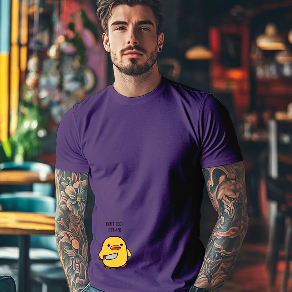 Camiseta Majica sa štampanim printom Frost 20, Muška, Boja patlidžana