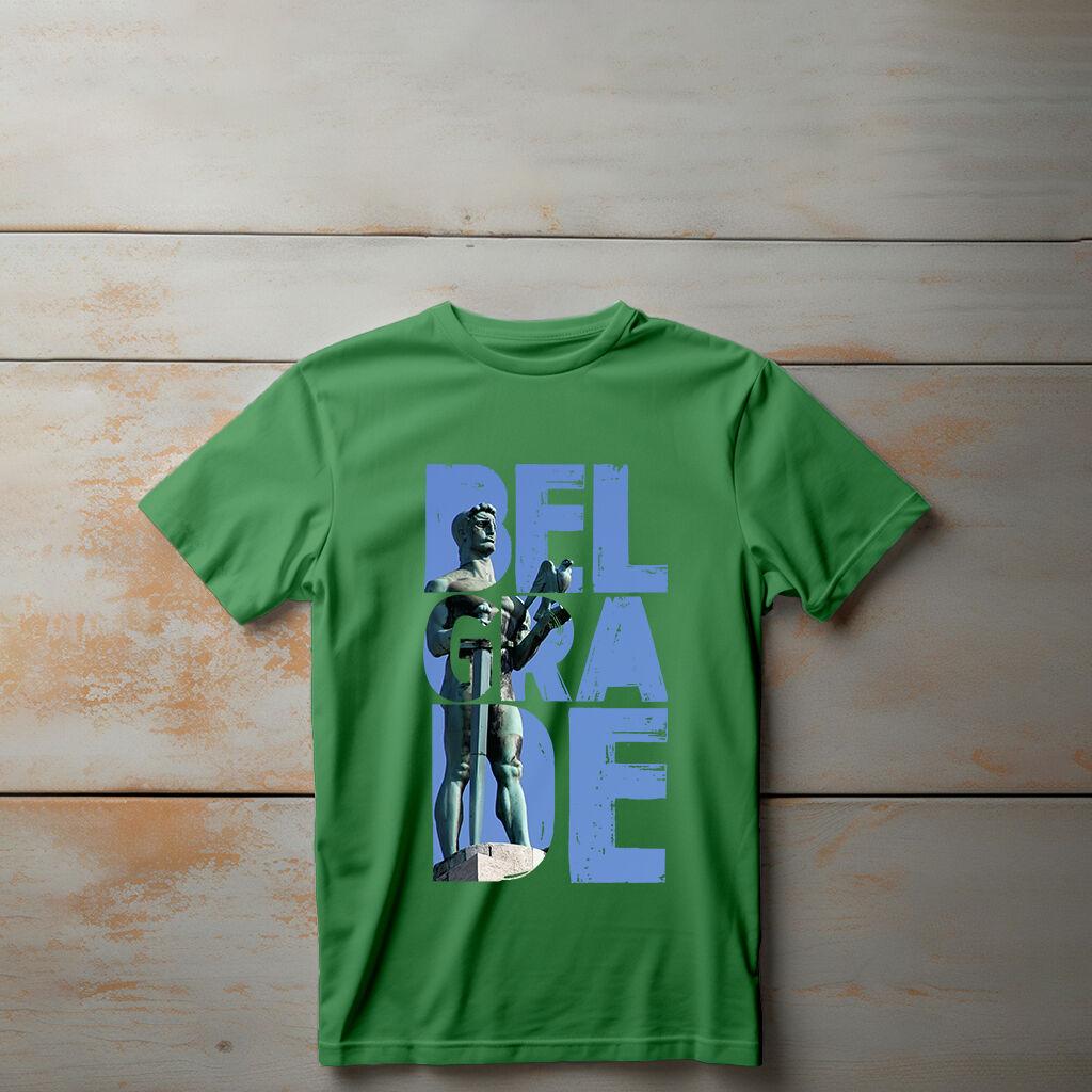 Camiseta Majica sa štampanim printom Cam 192, Dečija, Zelena