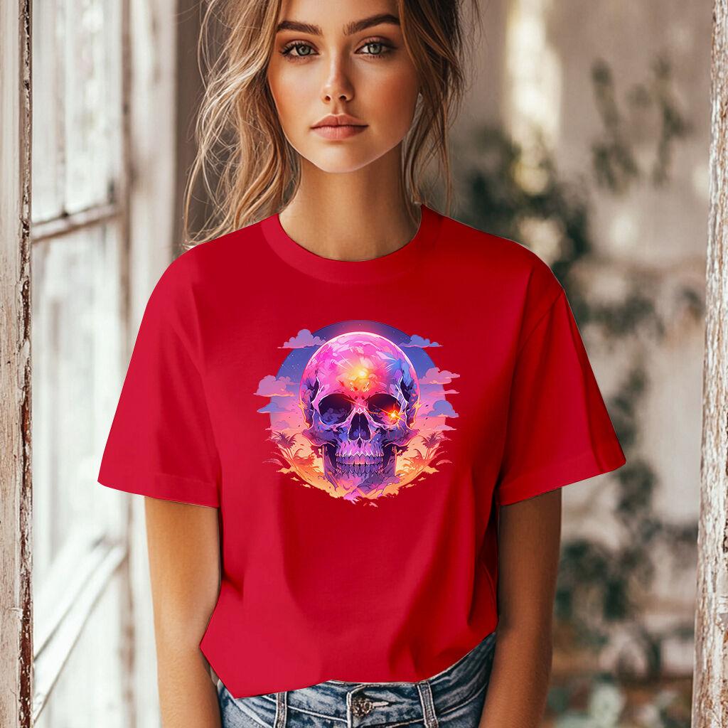 Camiseta Majica sa štampanim printom Cam 359, Ženska, Crvena