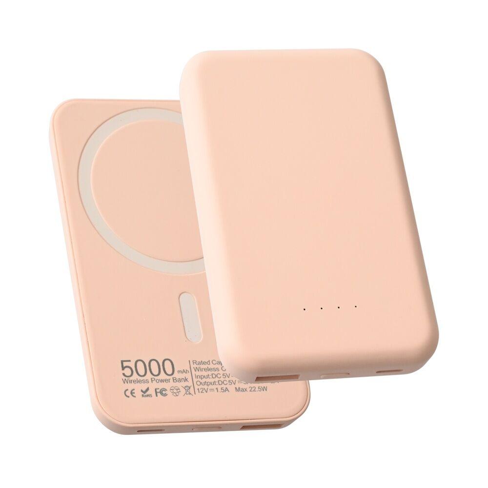 Power bank Magsafe, PD 15W, 5000 mAh, Kajsija
