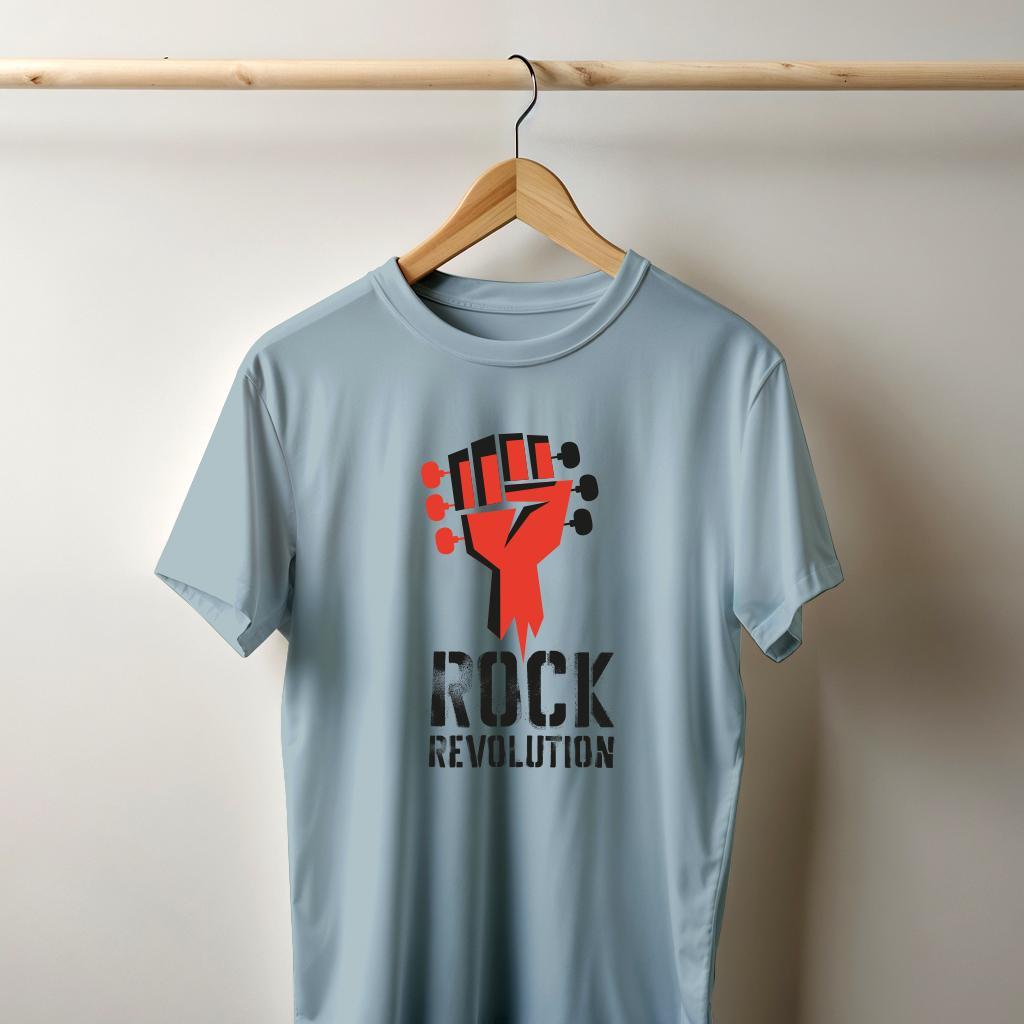 Camiseta Majica sa štampanim printom Cam 155, Unisex, Svetloplava