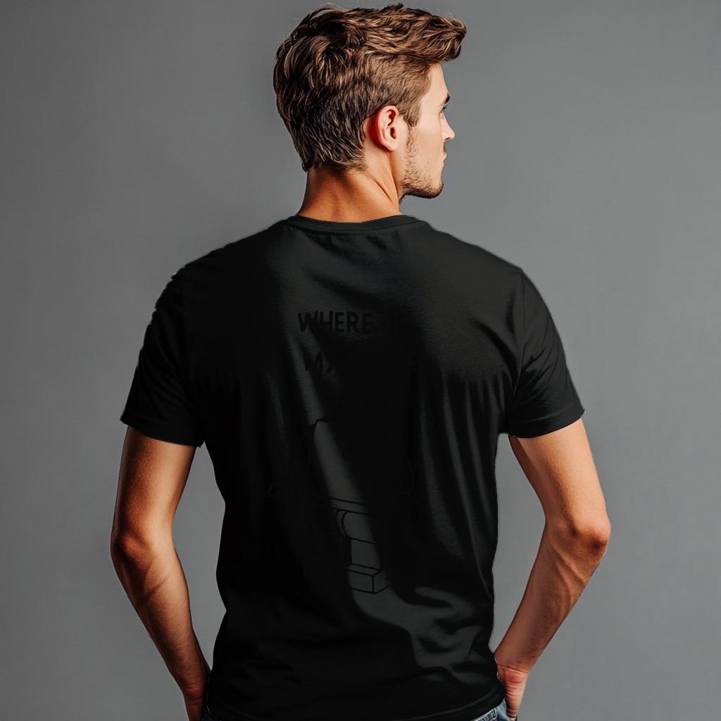 Camiseta Majica sa štampanim printom Frost 19, Muška, Crna