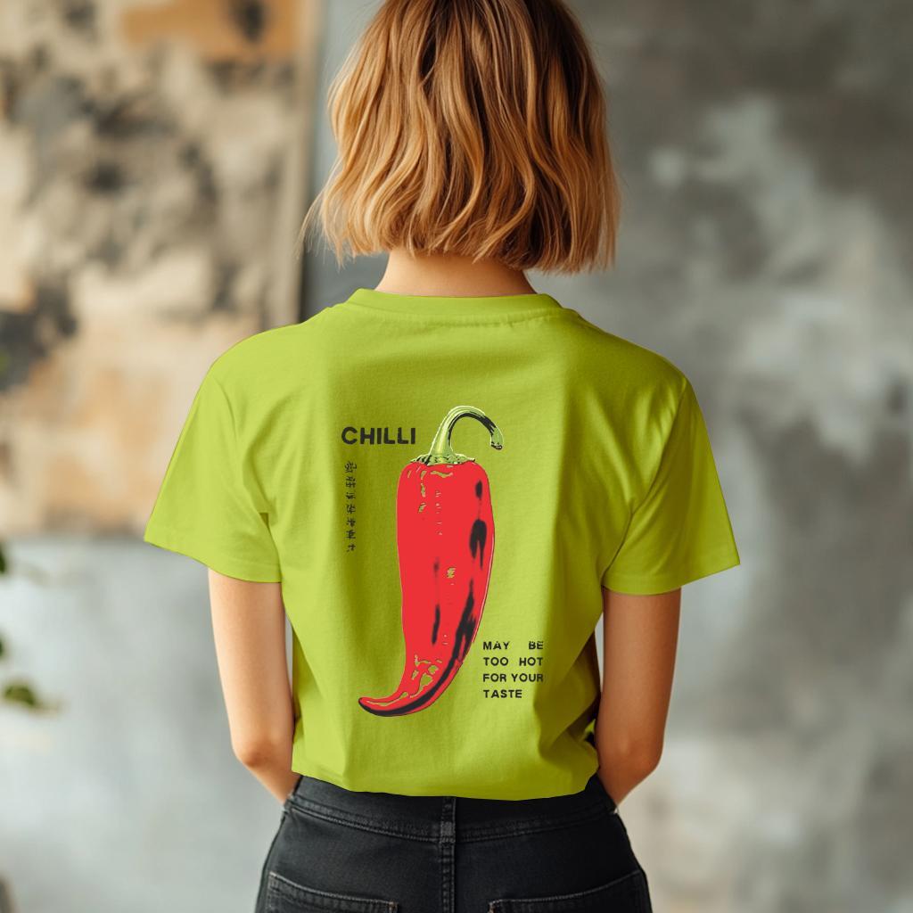 Camiseta Majica sa štampanim printom Frost 8, Ženska, Limeta