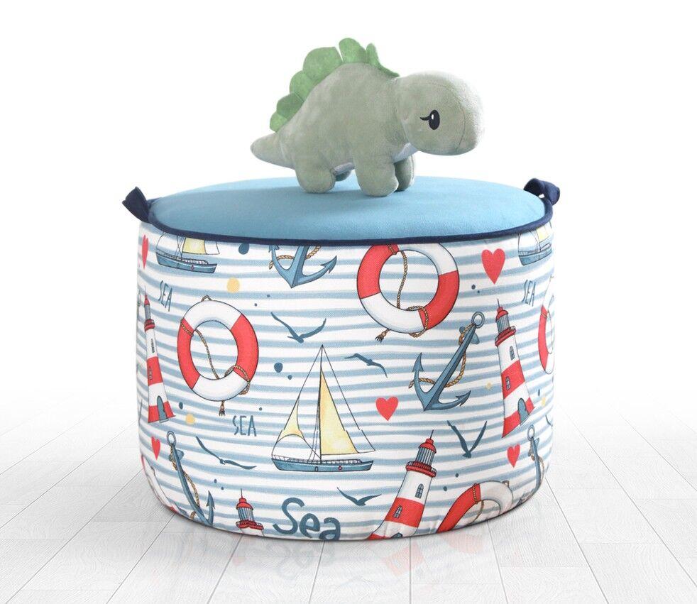 Atelier del Sofa Dečiji tabure Lodie v4, Plavi