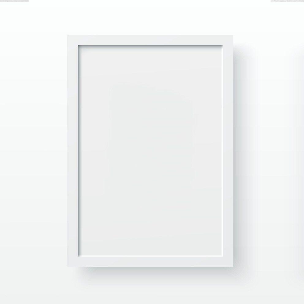 Wallity Ram za slike, A4, Beli