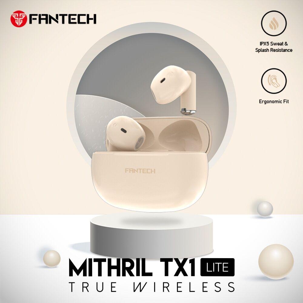 Fantech Bežične slušalice Fantech TX1 Lite Mithril, Bluetooth, Bež