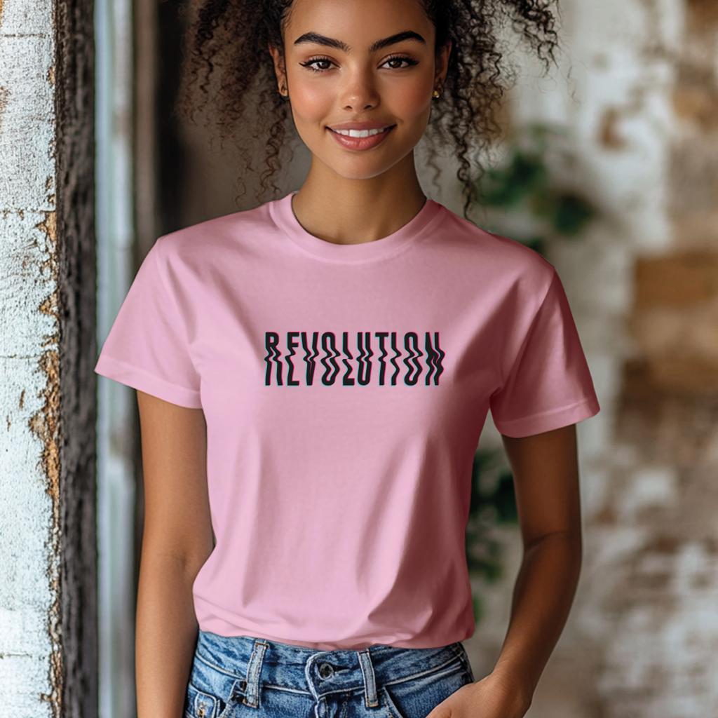 Camiseta Majica sa štampanim printom Cam 152, Ženska, Roze