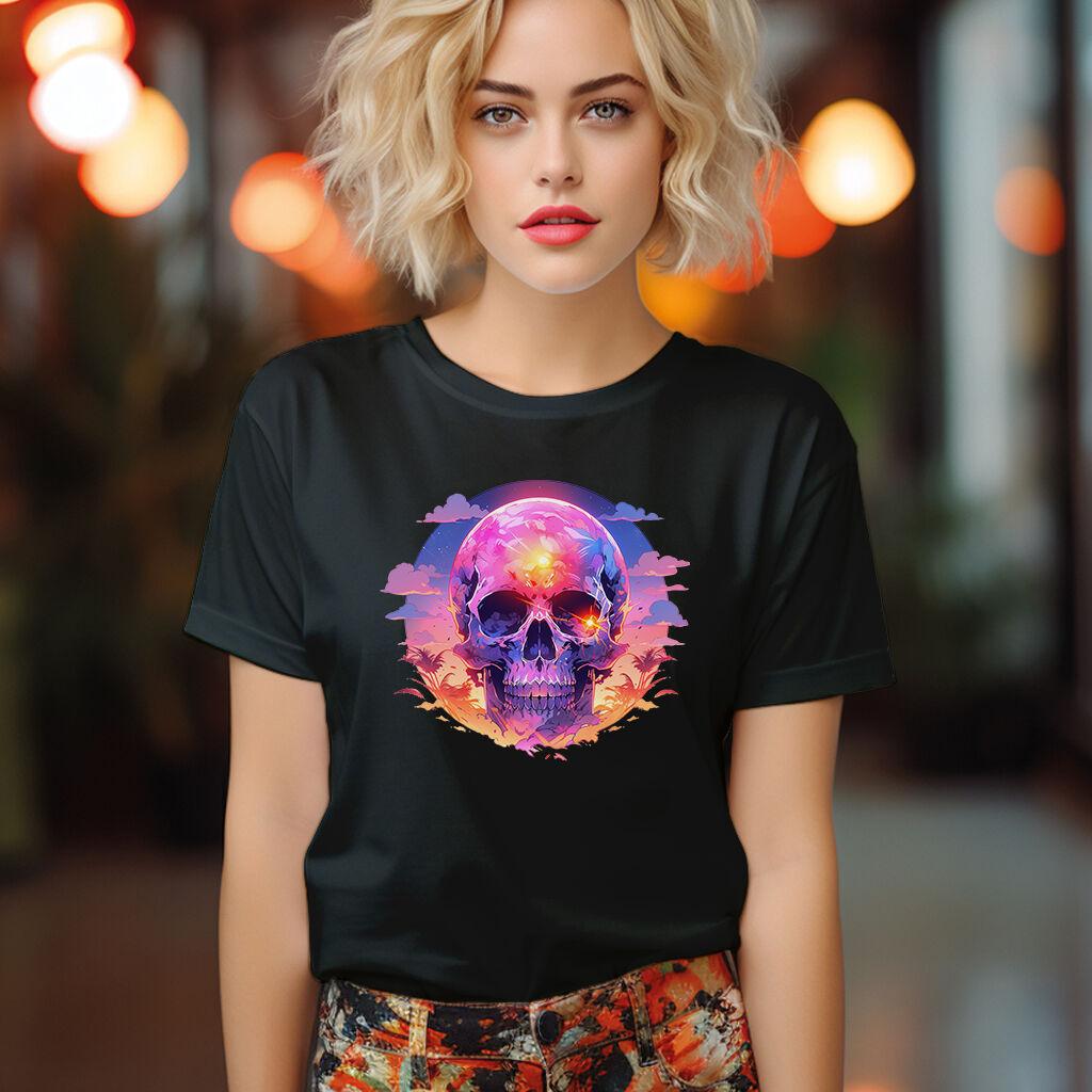 Camiseta Majica sa štampanim printom Cam 359, Ženska, Crna