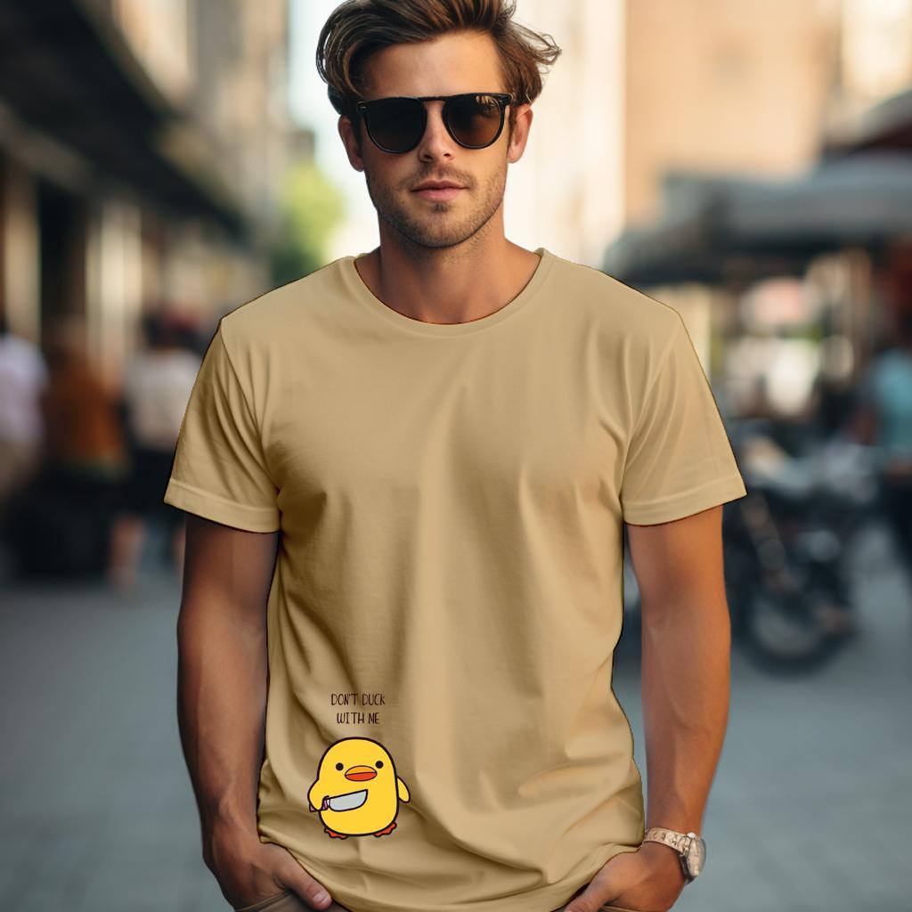 Camiseta Majica sa štampanim printom Frost 20, Muška, Boja peska