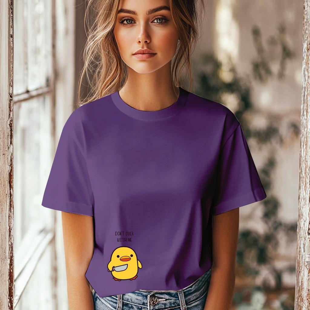 Camiseta Majica sa štampanim printom Frost 20, Ženska, Boja patlidžana