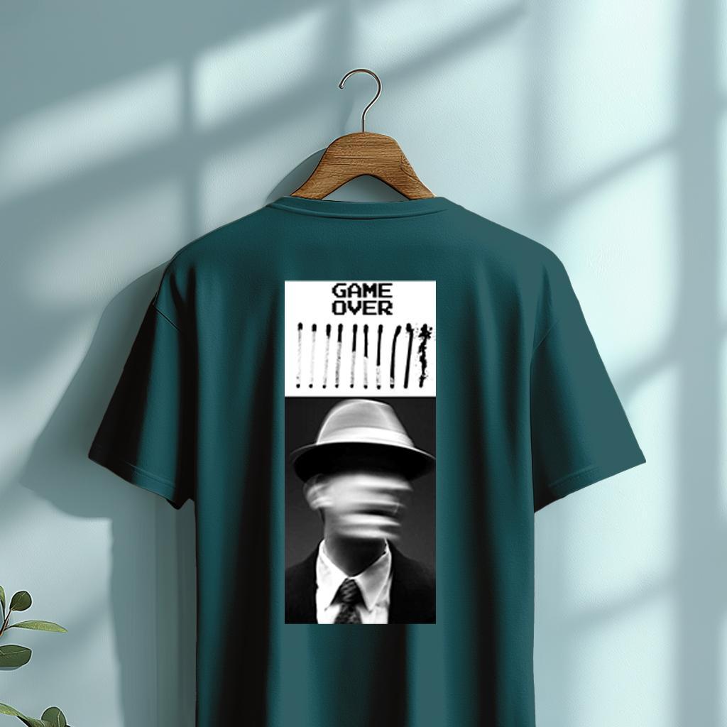 Camiseta Majica sa štampanim printom Frost 1, Unisex, Petrolej