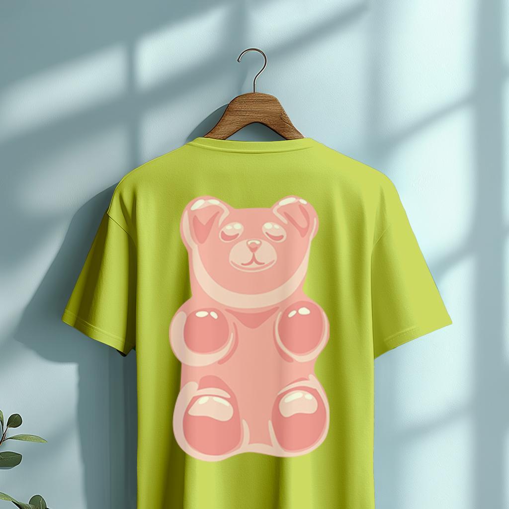 Camiseta Majica sa štampanim printom Frost 4, Unisex, Limeta