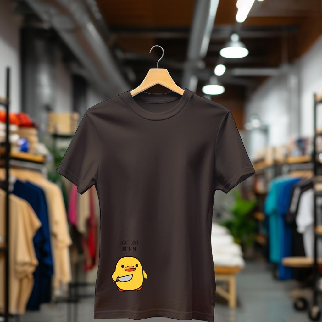 Camiseta Majica sa štampanim printom Frost 20, Ženska, Čokolada